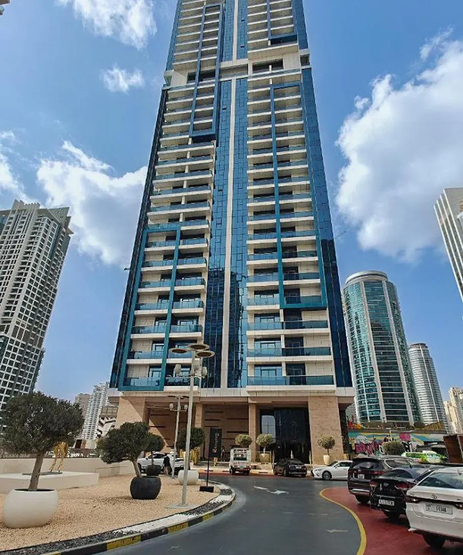 Heaven Crest Vacation Homes - Balcony With City View 1Bhk In Jlt Dubai Close To Metro & Marina Apartment