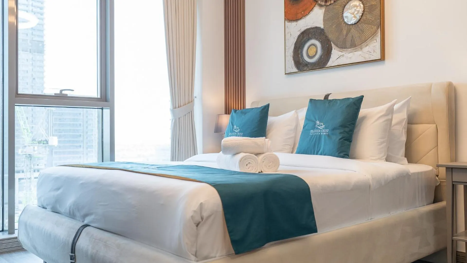 Apartment Heaven Crest Vacation Homes - Balcony With City View 1Bhk In Jlt Dubai Close To Metro & Marina United Arab Emirates