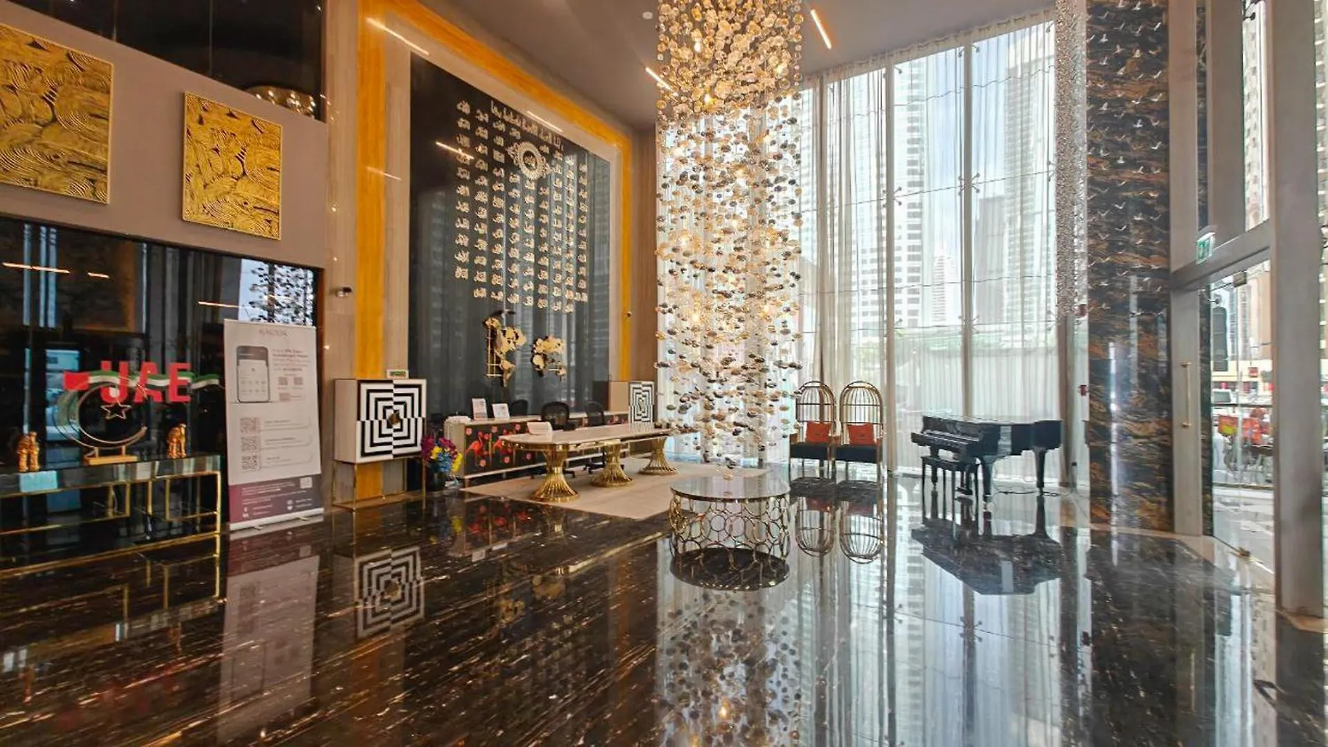 Apartment Heaven Crest Vacation Homes - Balcony With City View 1Bhk In Jlt Dubai Close To Metro & Marina United Arab Emirates