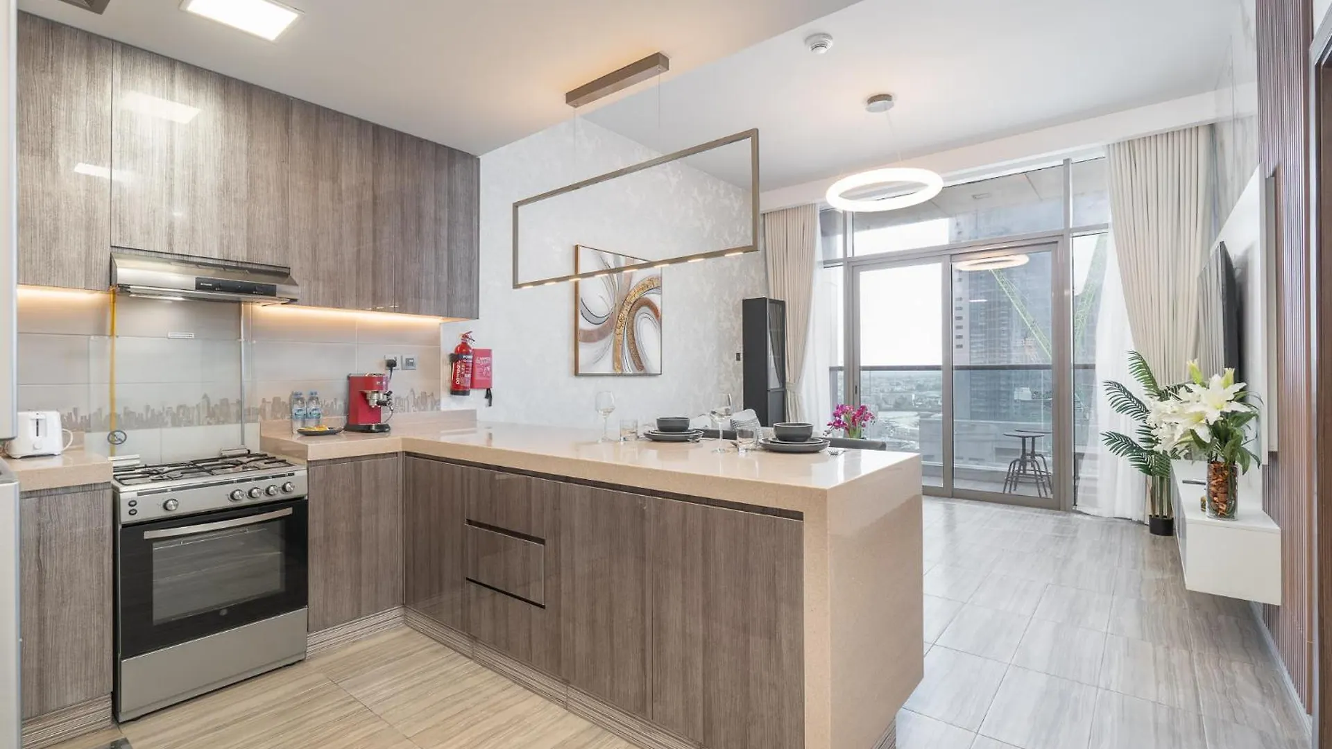 Heaven Crest Vacation Homes - Balcony With City View 1Bhk In Jlt Dubai Close To Metro & Marina 0*,  United Arab Emirates