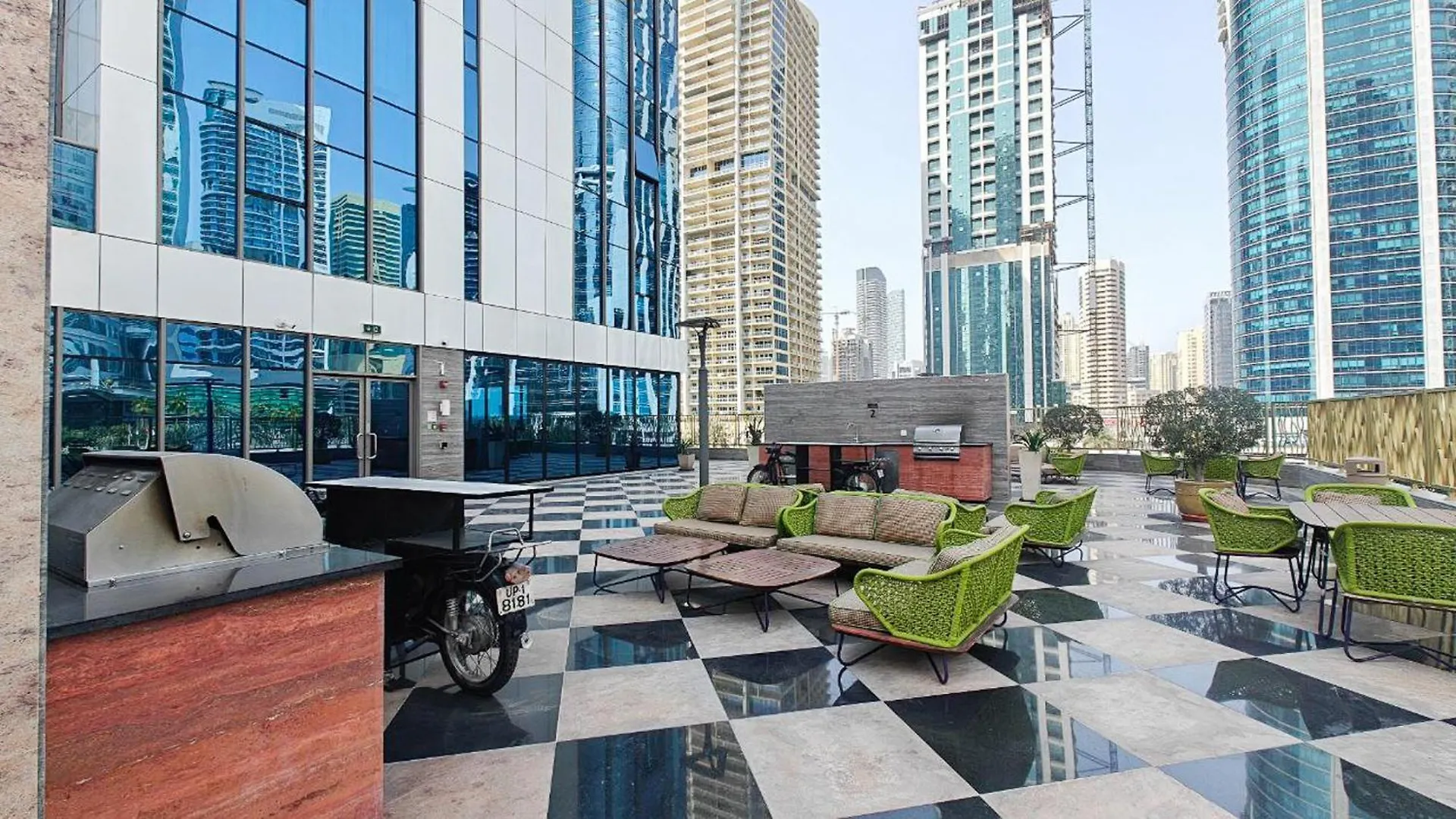 Apartment Heaven Crest Vacation Homes - Balcony With City View 1Bhk In Jlt Dubai Close To Metro & Marina