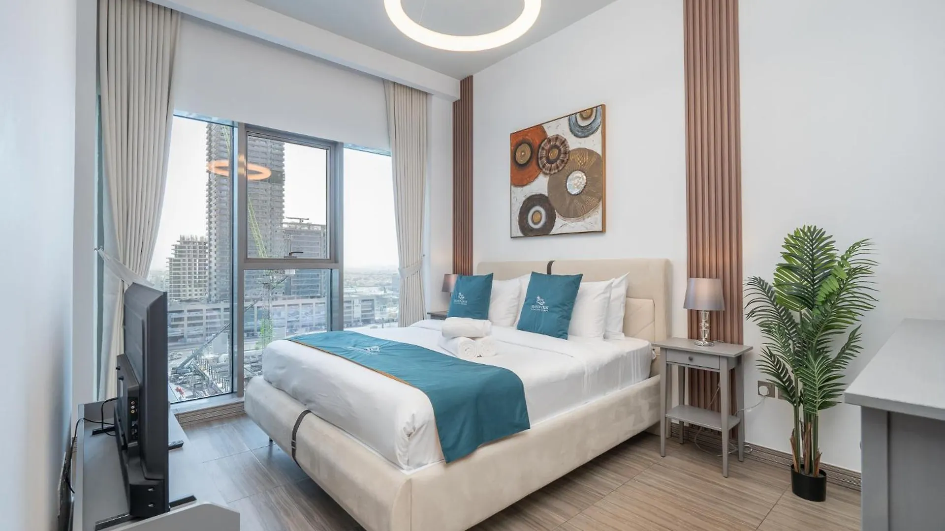 Heaven Crest Vacation Homes - Balcony With City View 1Bhk In Jlt Dubai Close To Metro & Marina United Arab Emirates