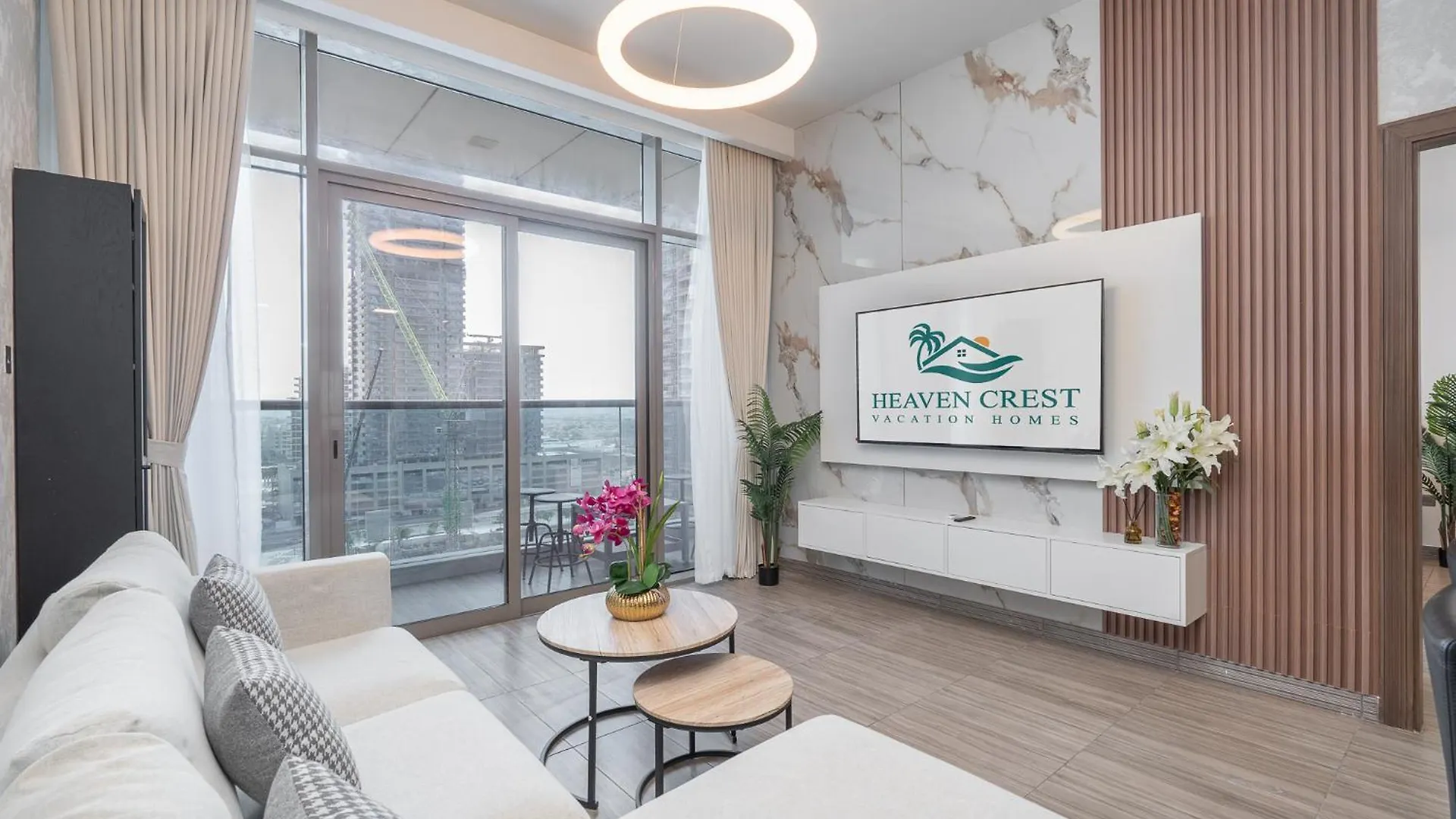 Heaven Crest Vacation Homes - Balcony With City View 1Bhk In Jlt Dubai Close To Metro & Marina location