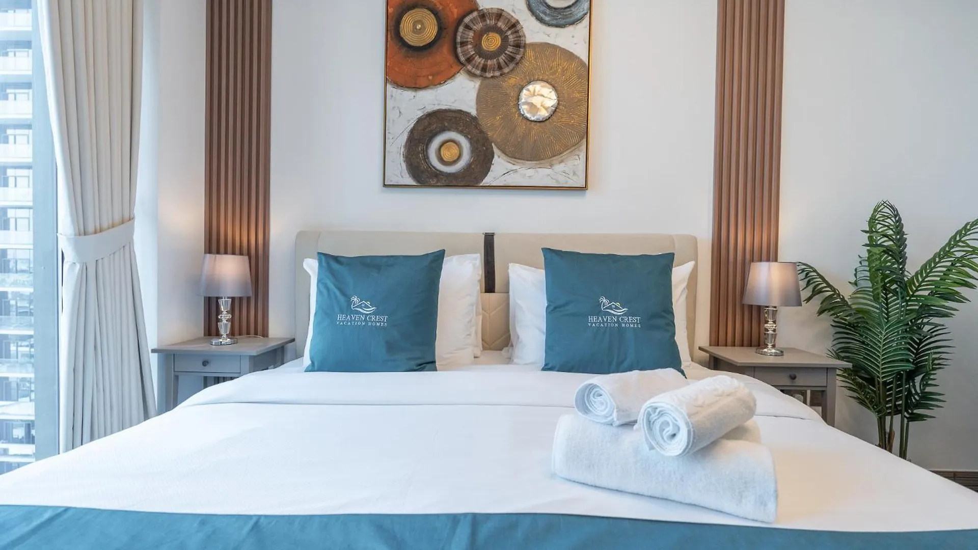 Heaven Crest Vacation Homes - Balcony With City View 1Bhk In Jlt Dubai Close To Metro & Marina Apartment