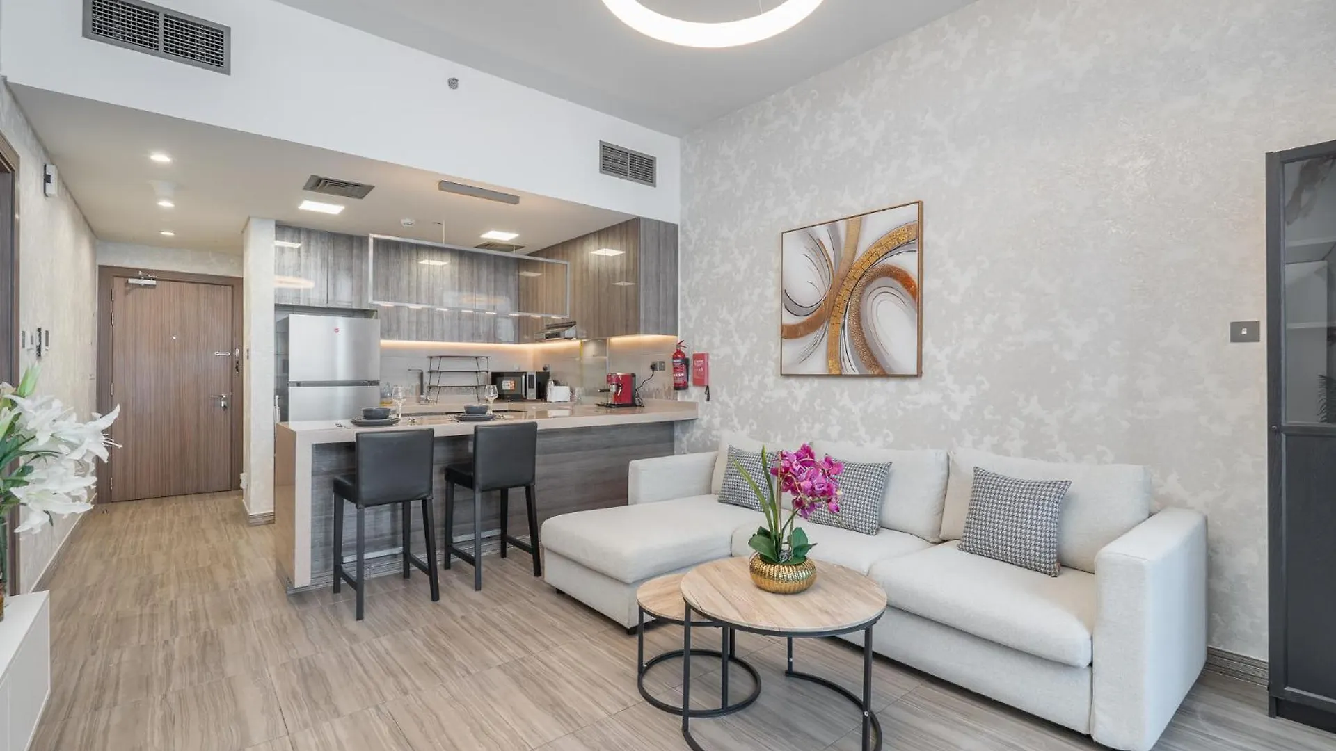 Apartment Heaven Crest Vacation Homes - Balcony With City View 1Bhk In Jlt Dubai Close To Metro & Marina